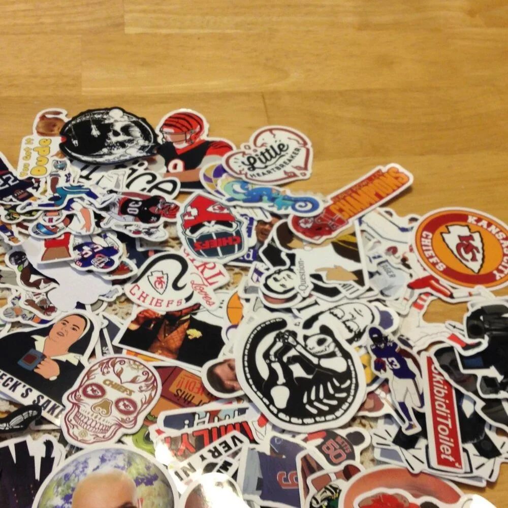 Craft stickers, 200+,  for resell or for crafting